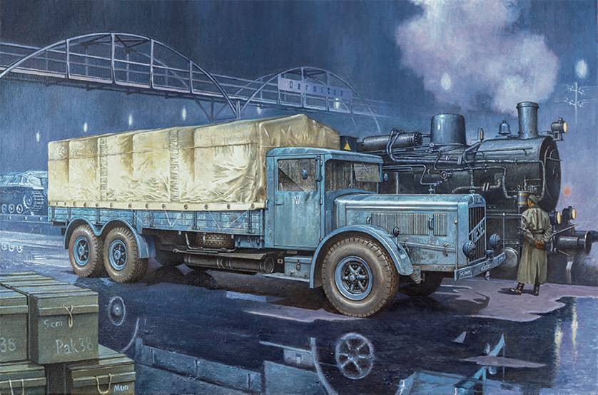 1/35 Vomag 8 LR LKW German WWII Heavy Truck