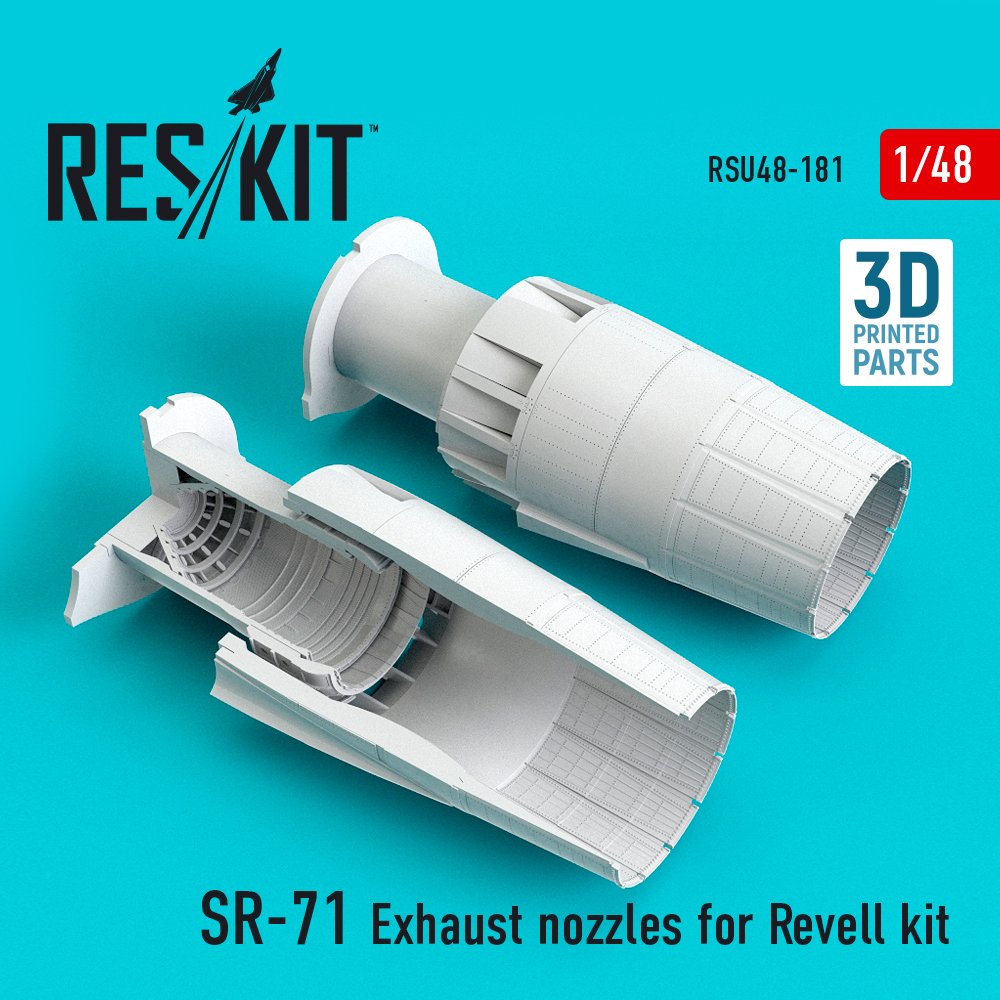 1/48 SR-71 Exhaust nozzles (REV)