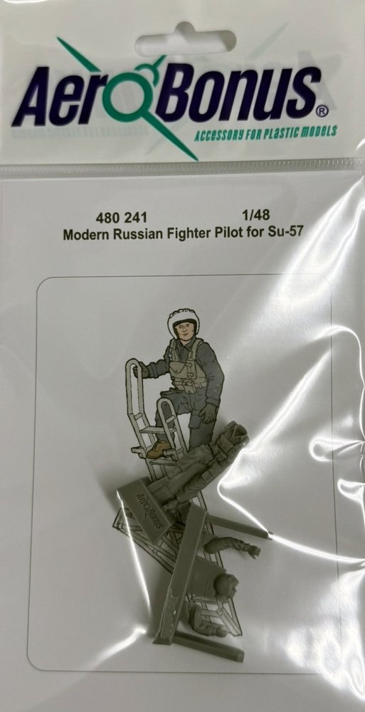1/48 Modern Russian Fighter Pilor for Su-57 (ZVE)