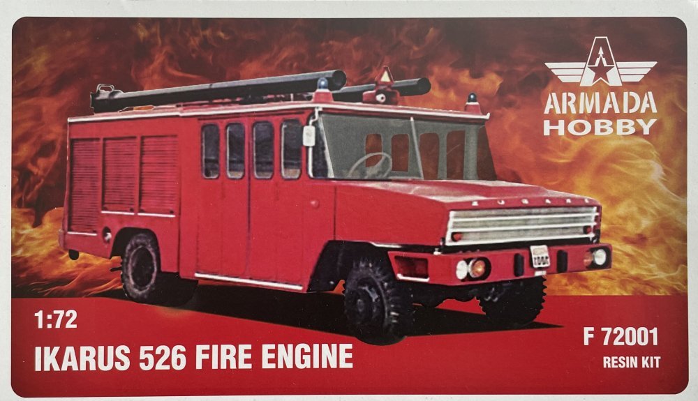 1/72 IKARUS 526 Fire Engine (resin kit)