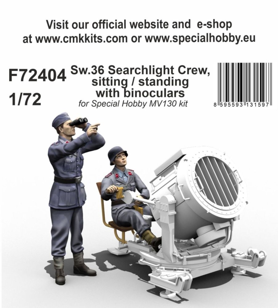 1/72 Sw.36 Searchlight Crew (2 fig.)
