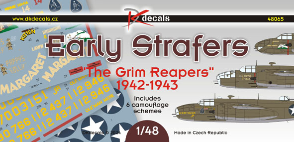 1/48 Early Strafers 'The Grim Reapers' (6x camo)