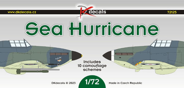1/72 Sea Hurricane (10x camo)