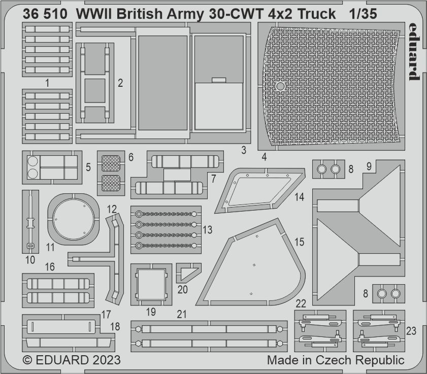 SET WWII British Army 30-CWT 4x2 Truck (AIRF)