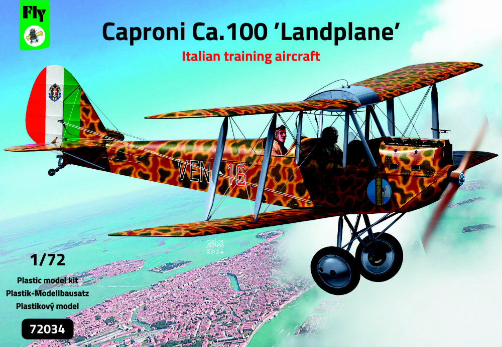 1/72 Caproni Ca.100 Landplane (4x camo)