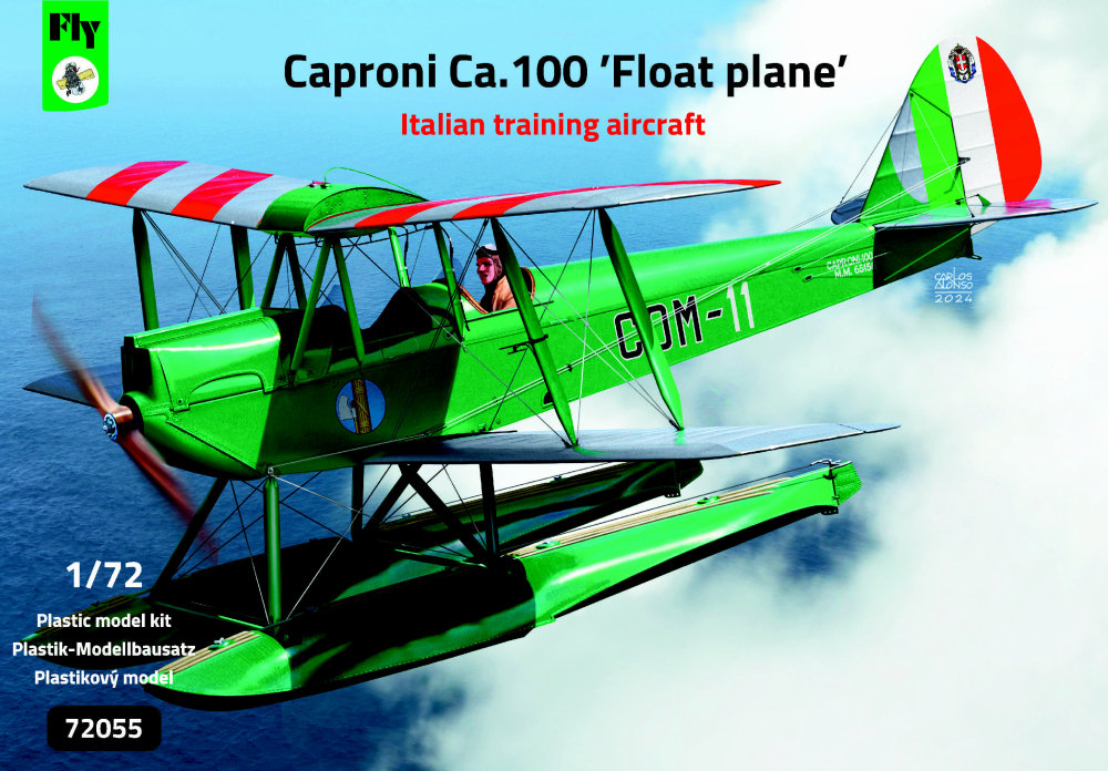1/72 Caproni Ca.100 Float plane (4x camo)