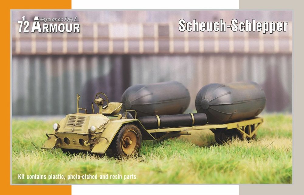 1/72 Scheuch-Schlepper(incl.resin & PE parts)