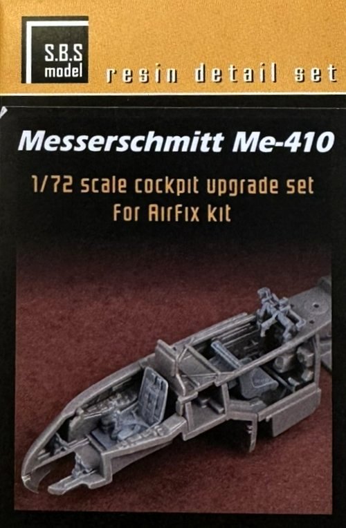 1/72 Messerschmitt Me-410 Cockpit set (AIRF)