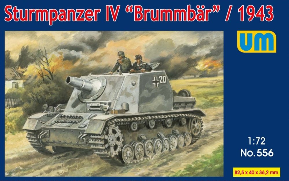 1/72 Sturmpanzer IV 'Brummbär' / 1943