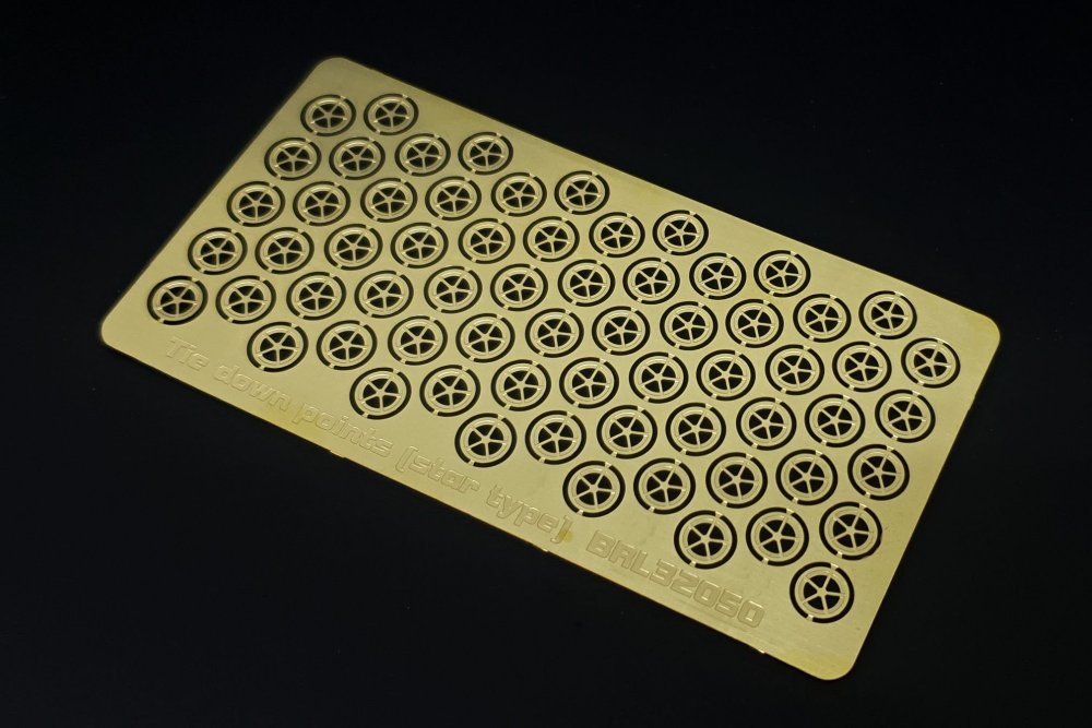 1/32 Tie down points - star type (PE set)