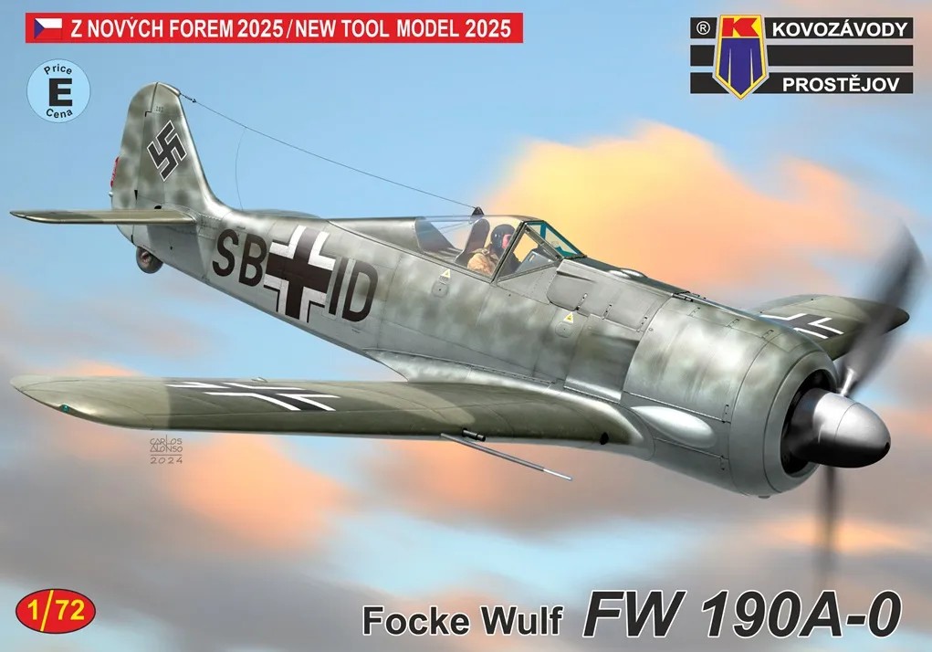 1/72 Focke-Wulf Fw 190A-0 (3x camo)