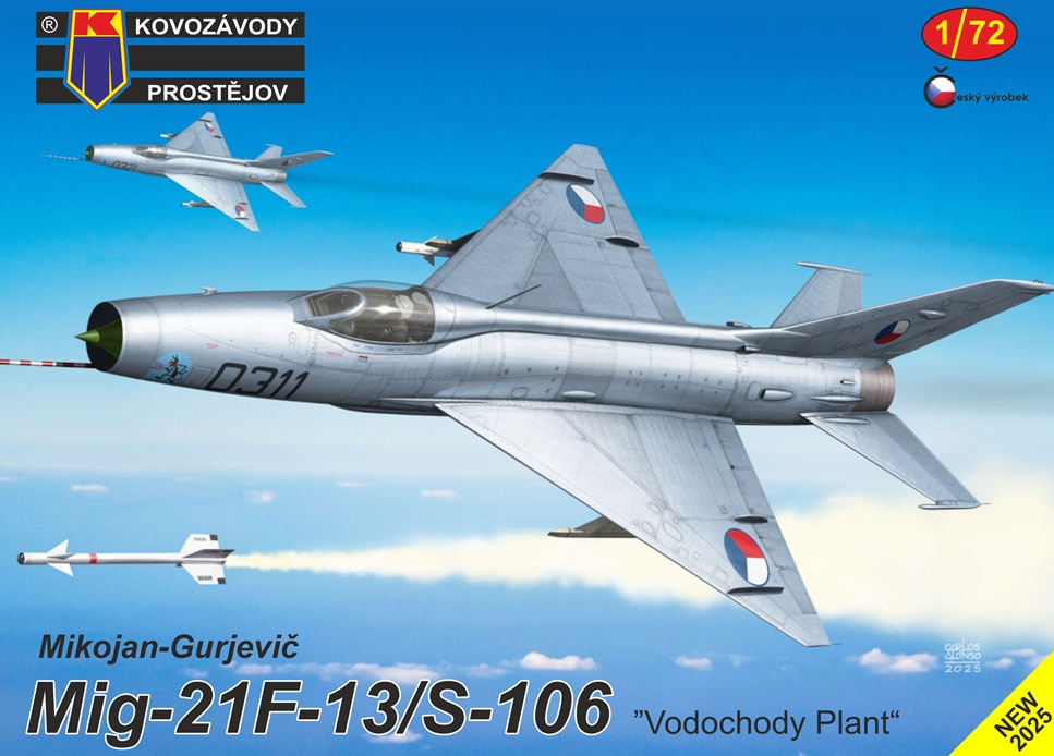 1/72 MiG-21F-13/S-106 'Vodochody Plant' (4x camo)