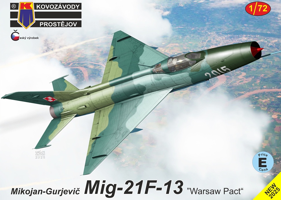 1/72 MiG-21F-13 'Warsaw Pact' (4x camo)
