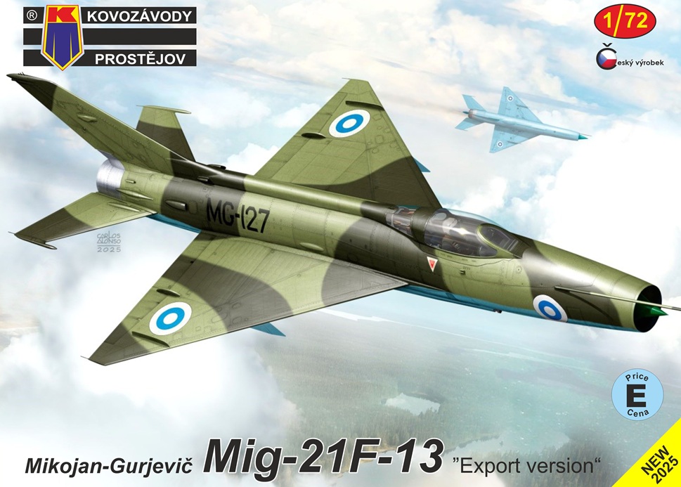1/72 MiG-21F-13 'Export version' (4x camo)