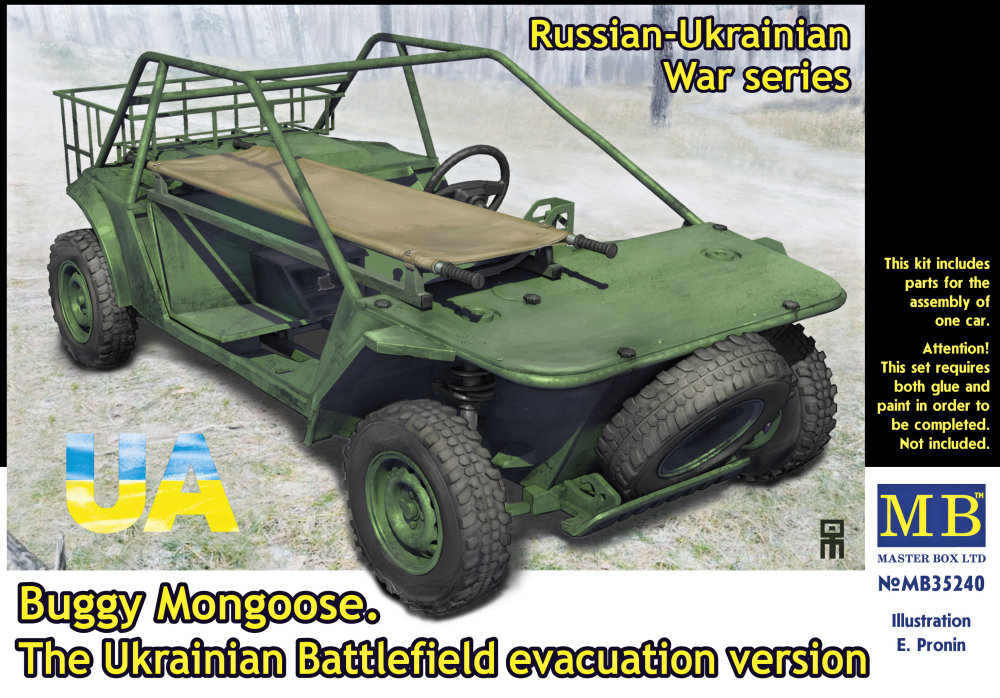 1/35 Buggy Mongoose - Combat vehicle evacuation v.