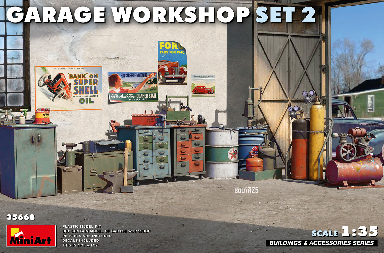 1/35 Garage Workshop Set  No.2