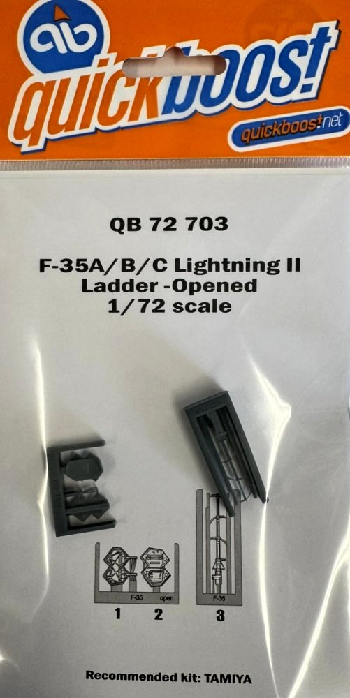 1/72 F-35A/B/C Lightning II ladder - opened (TAM)