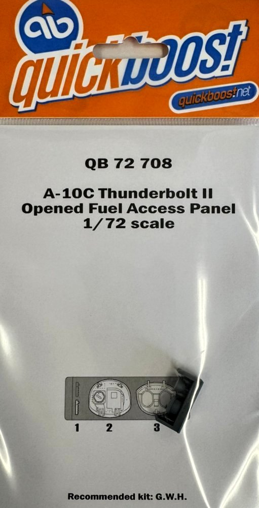 1/72 A-10A/C Thunderbolt II opened fuel access p.