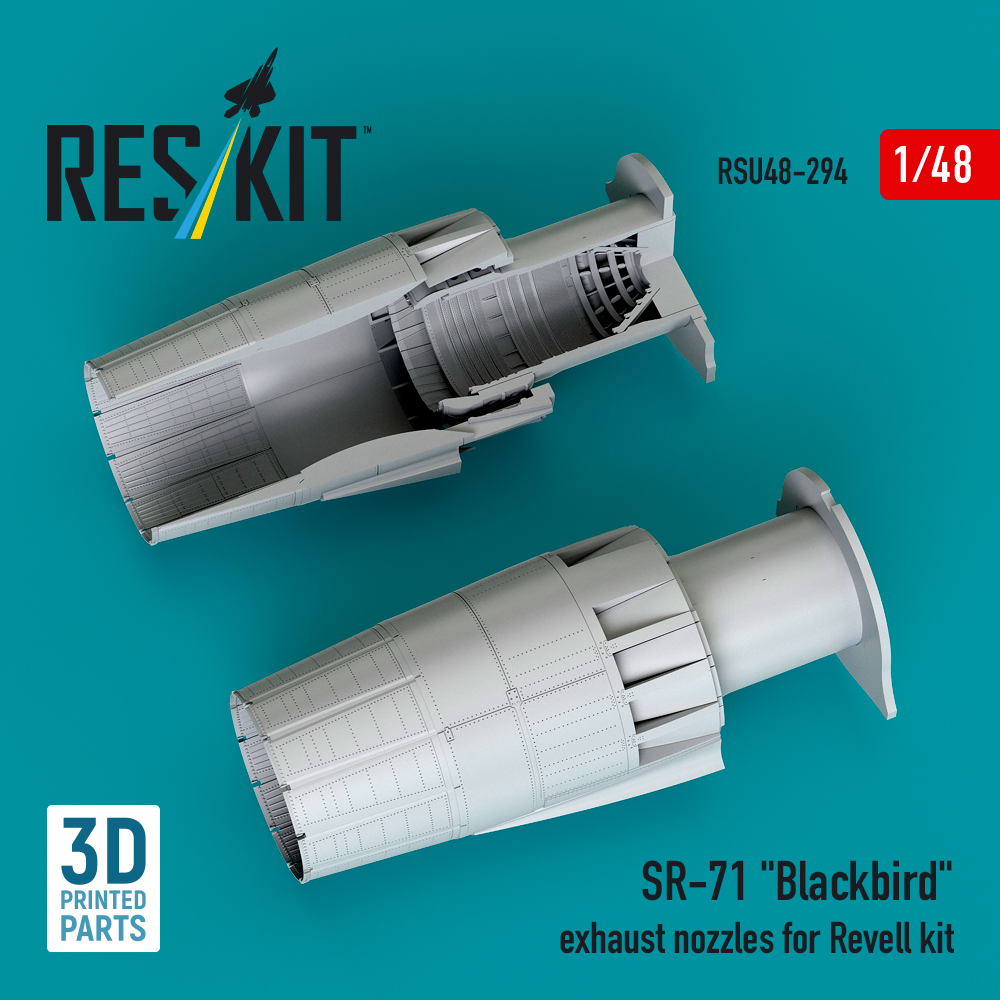 1/48 SR-71 'Blackbird' exh.nozzles (REV) 