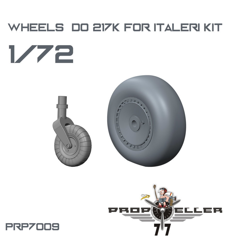 1/72 Dornier Do 217K Wheels (ITAL)