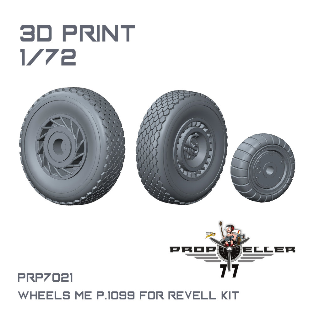 1/72 Me P.1099 Wheels (REV)