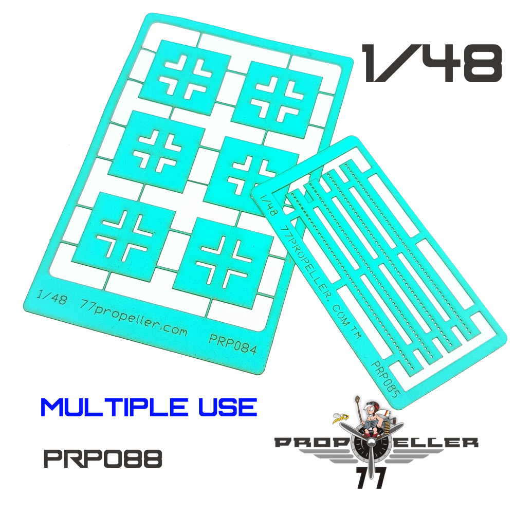 1/48 SET Luftwaffe Balkenkreuze Late&Wing walkway