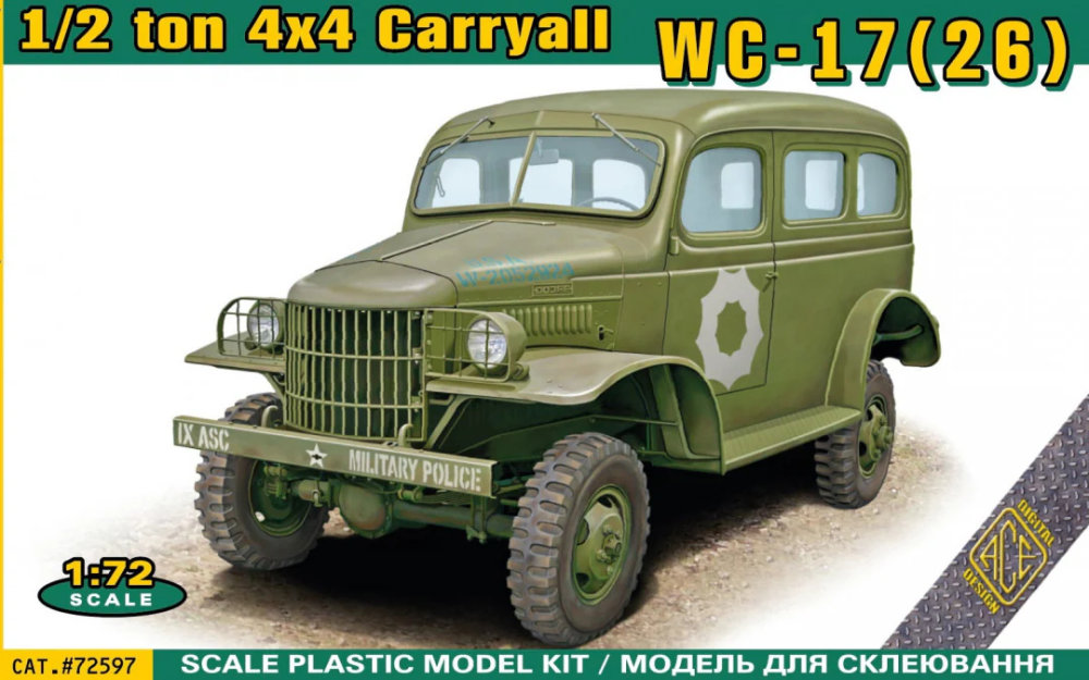 1/72 WC-17(26) 1/2 ton Carryall 4x4