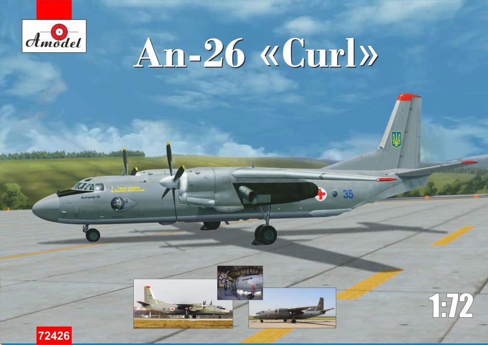 1/72 Antonov An-26 late 'Curl' (3x camo)