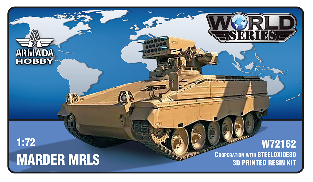1/72 Marder MRLS (3D printed resin kit)