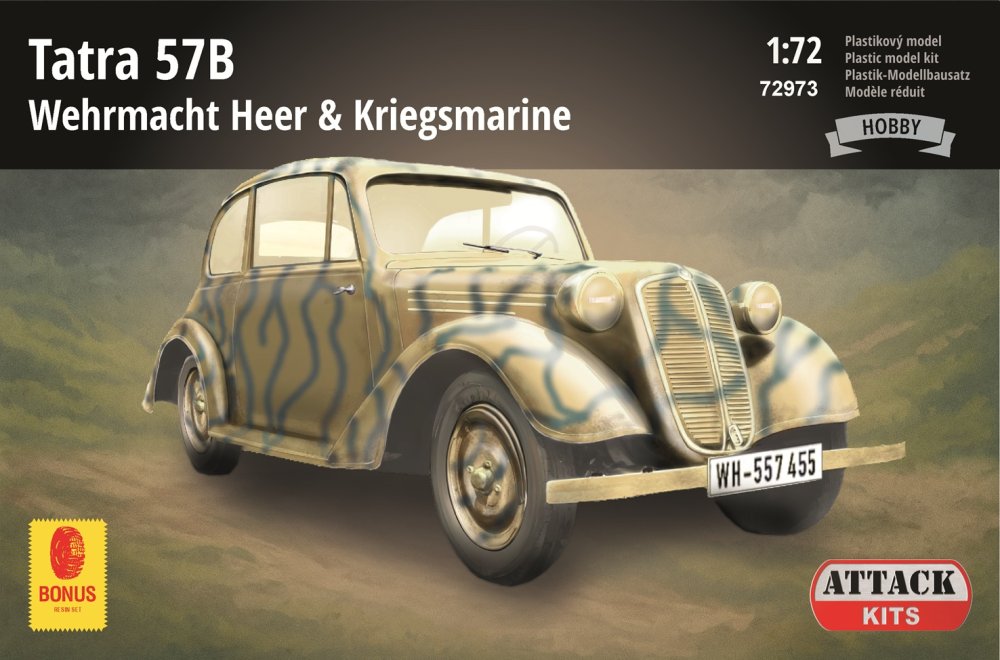 1/72 Tatra 57B Wehrmacht (Heer&Kriegsmarine)
