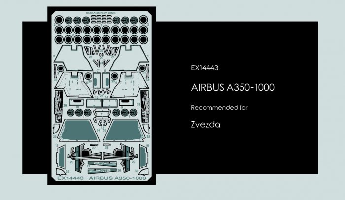 1/144 Airbus A350-1000 external details (REV)