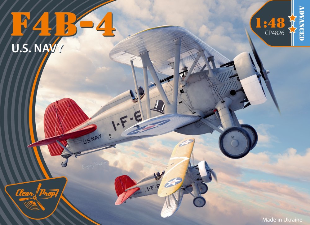 1/48 F4B-4 US NAVY Advanced kit (2x camo)