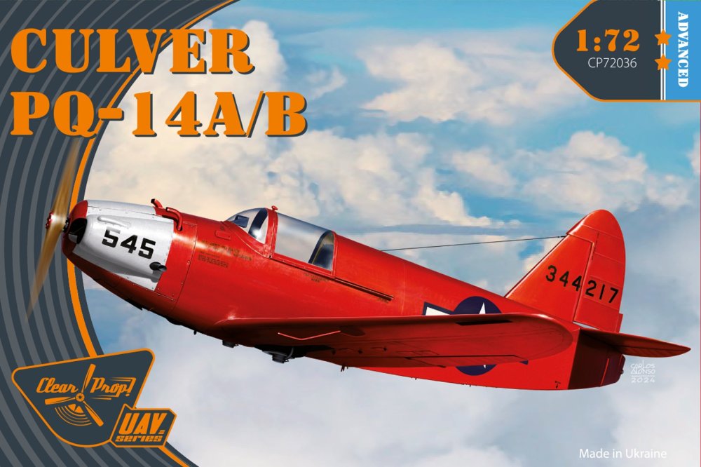 1/72 Culver PQ-14A/B Advanced kit (4x camo)