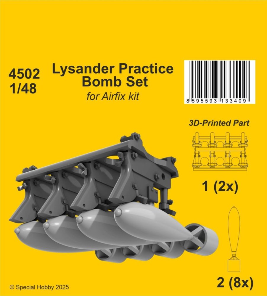 1/48 Lysander Practice Bomb Set (AIRFIX)