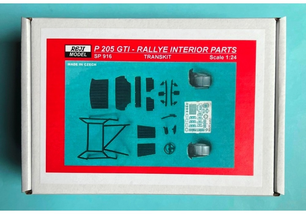 1/24 Transkit Peugeot 205 GTI Rally Interior Parts
