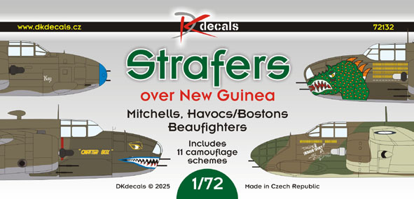 1/72 Strafers over New Guinea (11x camo)