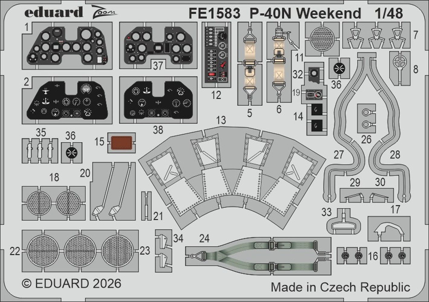 1/48 P-40N Weekend (EDU)