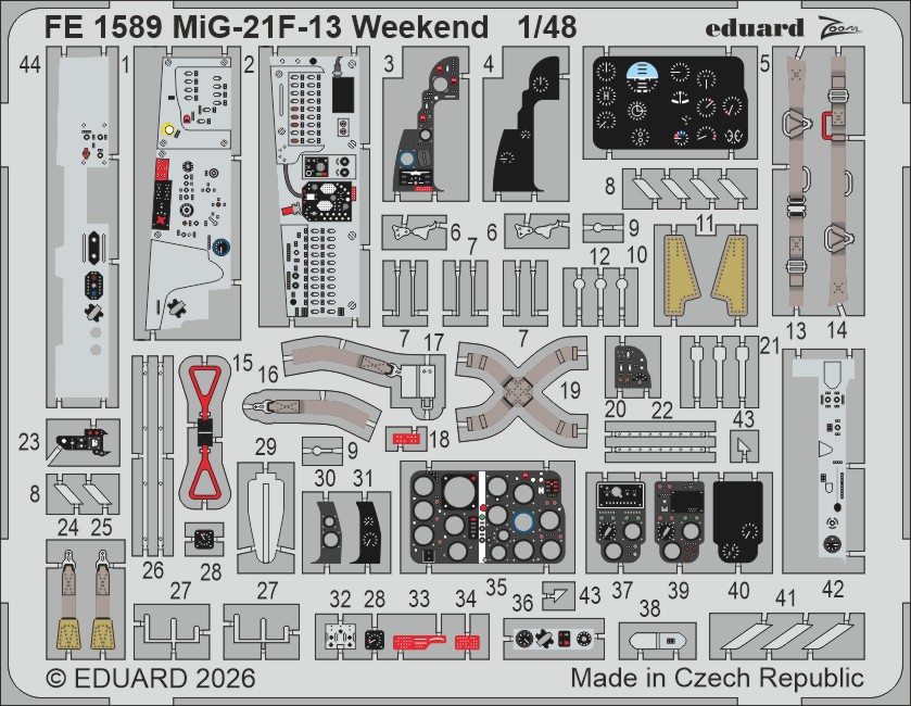 1/48 MiG-21F-13 Weekend (EDU)