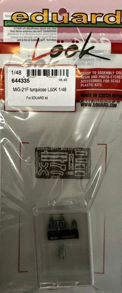 BRASSIN 1/48 MiG-21F turquiose LööK (EDU)