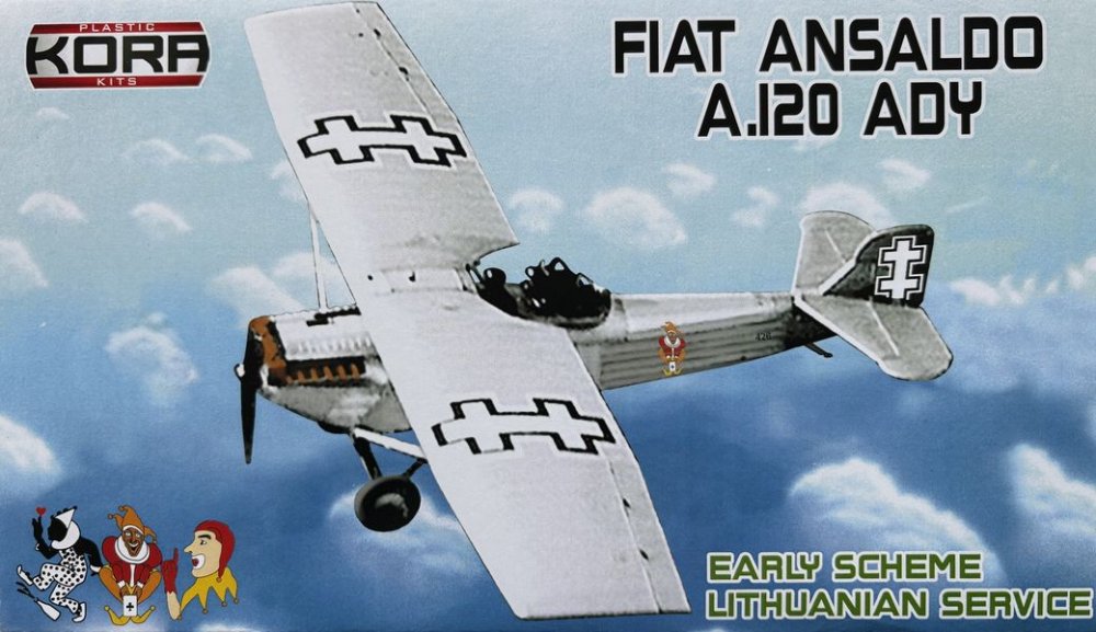 1/72 Fiat Ansaldo A.120 ADY (Lithuanian Service)