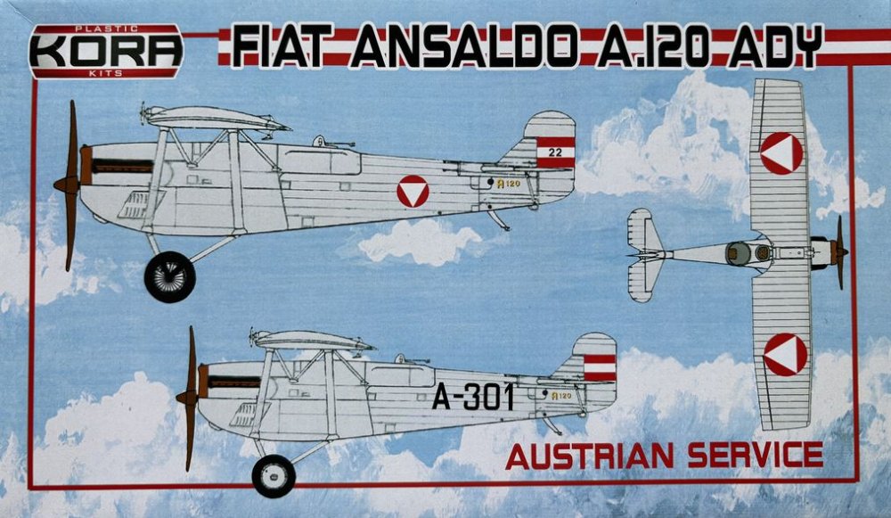 1/72 Fiat Ansaldo A.120 ADY (Austrian Service)