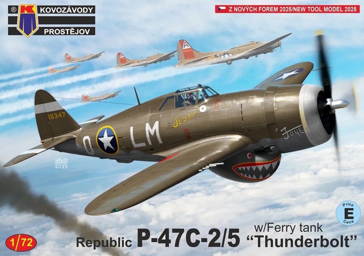1/72 Republic P-47C-2/5 'Thunderbolt' w/Ferry tank