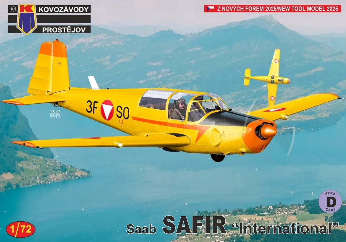1/72 SAAB Safir 'International' (4x camo)