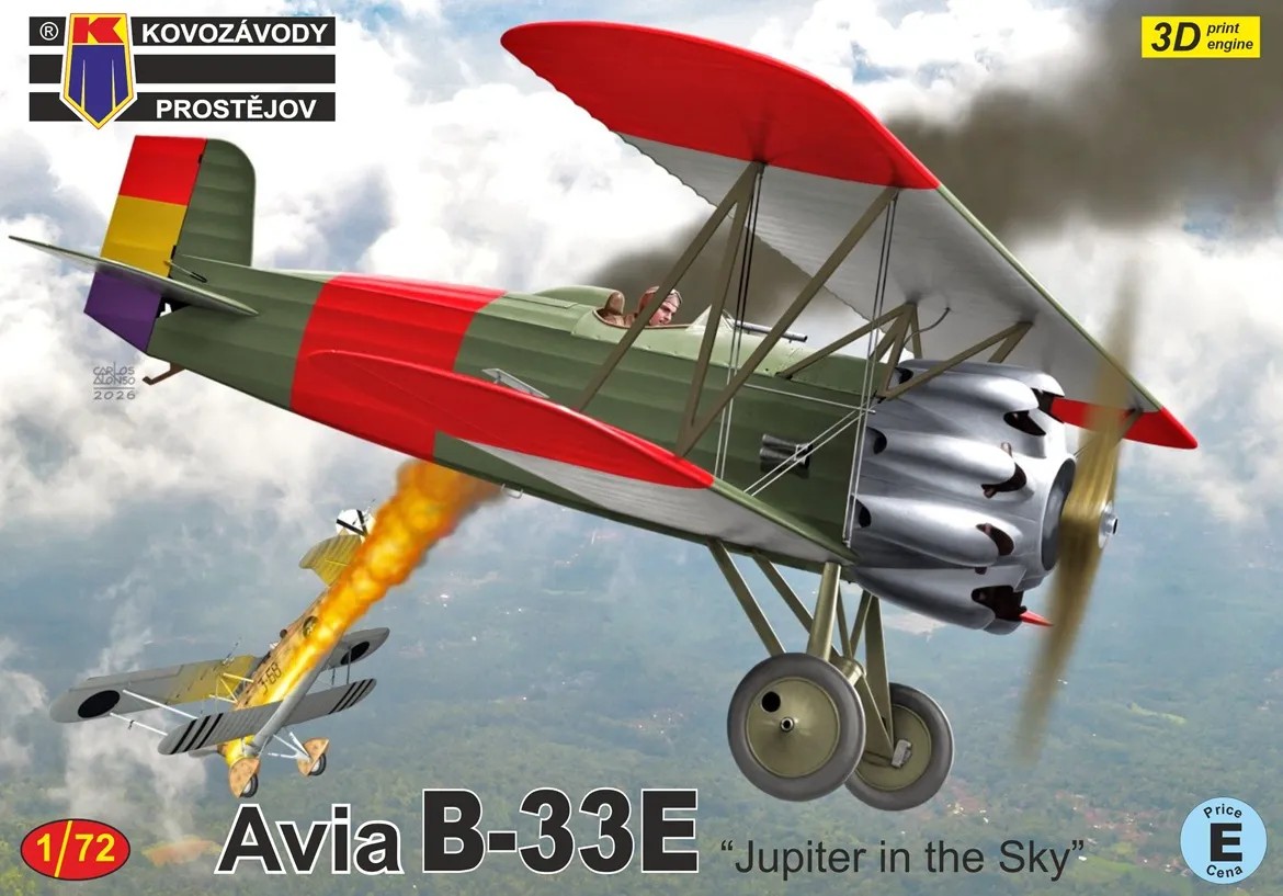 1/72 Avia B-33E 'Jupiter in the Sky' (3x camo)