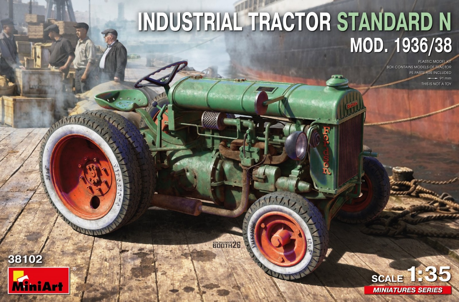 1/35 Industrial Tractor Standard N Mod.1936/38