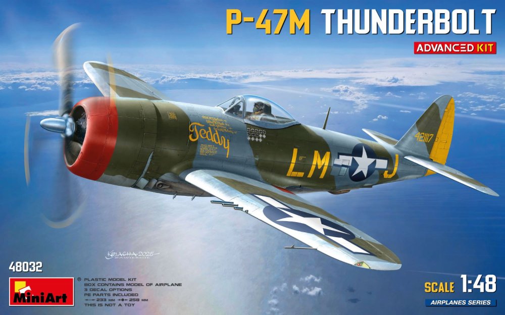 1/48 P-47M Thunderbolt (ADVANCED KIT)