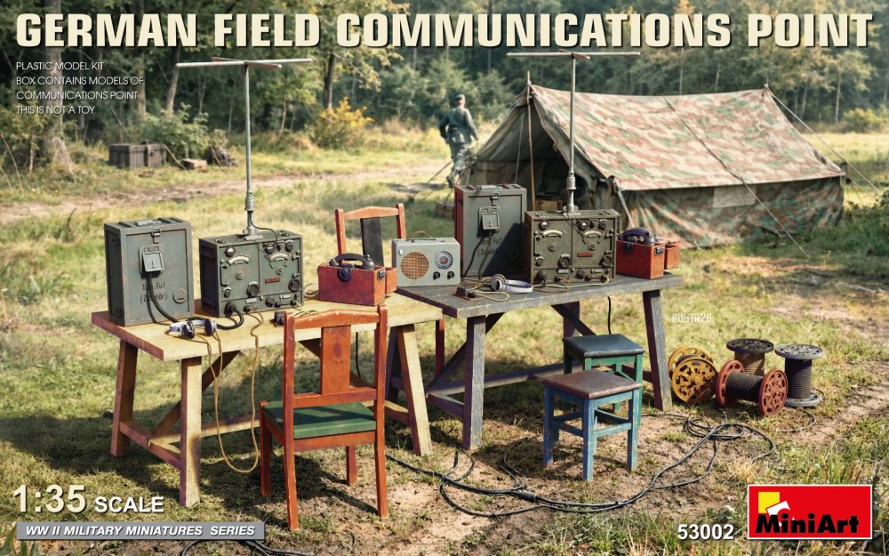 1/35 German Field Communications Point