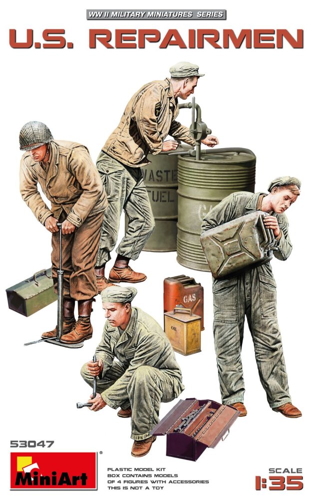 1/35 U.S. Repairmen (4 fig. & accessories)