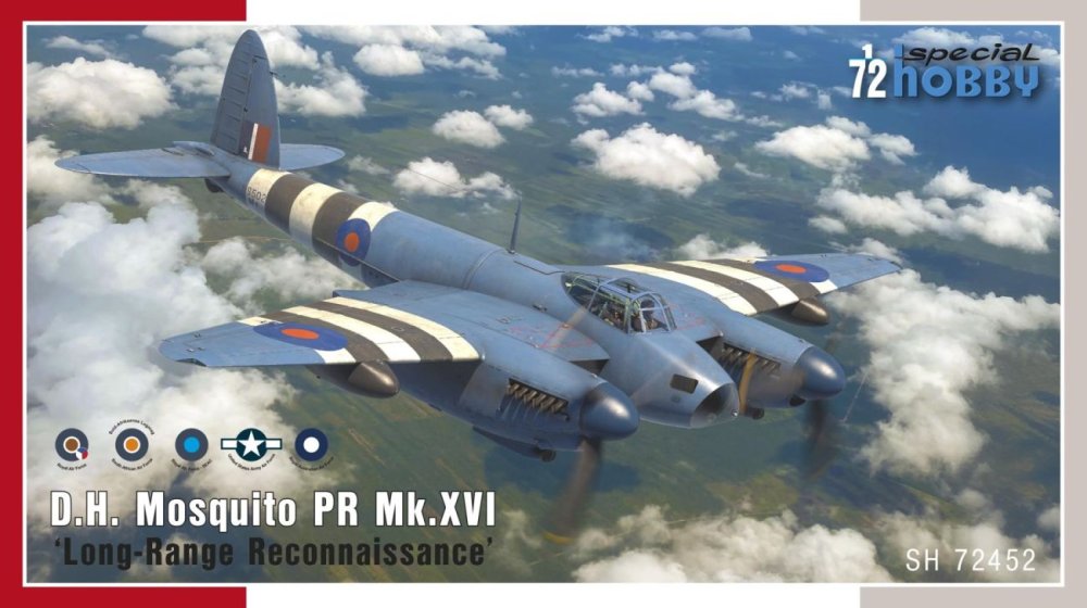 1/72 D.H. Mosquito PR Mk.XVI 'L-R Reconnaissance'