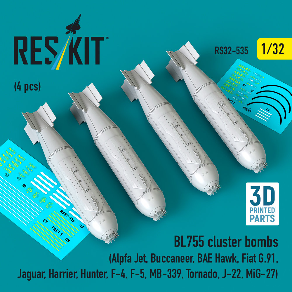 1/32 BL755 cluster bombs (4 pcs.)
